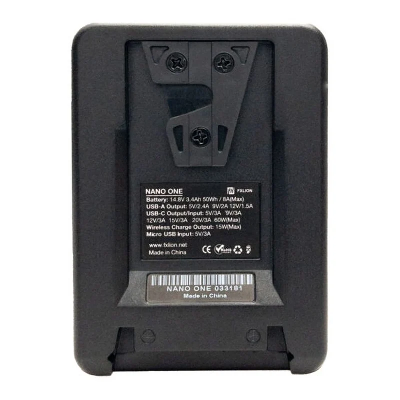 Fxlion Nano One 14.8V/50Wh Batterie V-Mount sans fil
