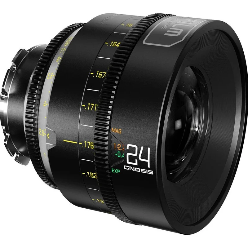 DZOFilm Gnosis 24mm T2.8 Macro Objectif à focale fixe dans un étui de sécurité - métrique