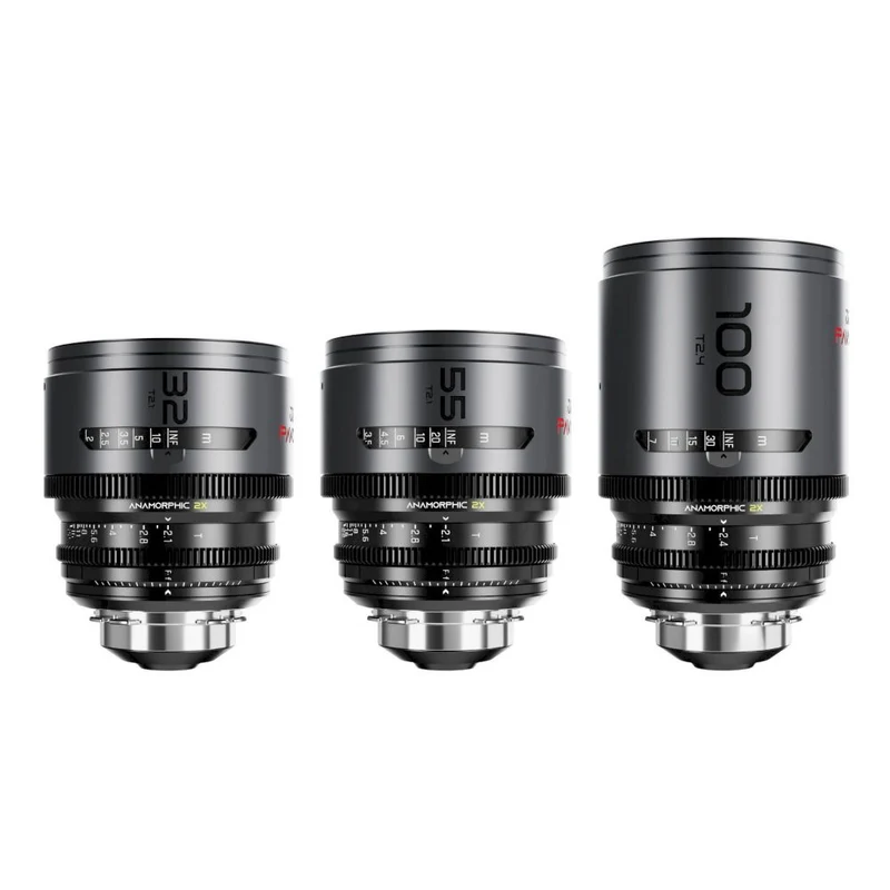 DZOFilm Pavo Kit 3 lentilles anamorphiques