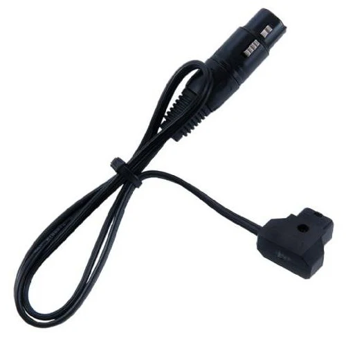 Rolux Fiche femelle XLR 4 broches avec prise mâle D-Tap RL-C3