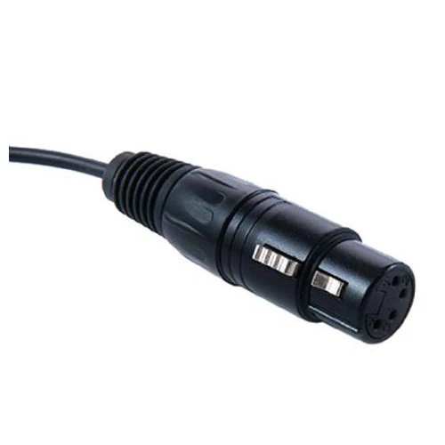 Rolux Fiche femelle XLR 4 broches avec prise mâle D-Tap RL-C3