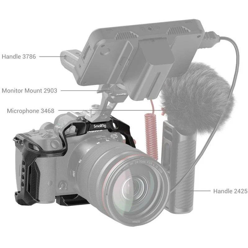 SmallRig 4003B “Noir Mamba” Cage pour Canon EOS R7