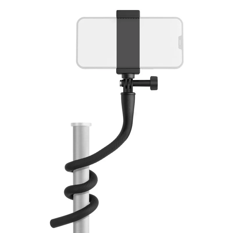 Telesin Bras flexible pour GoPro & smartphone avec support téléphone