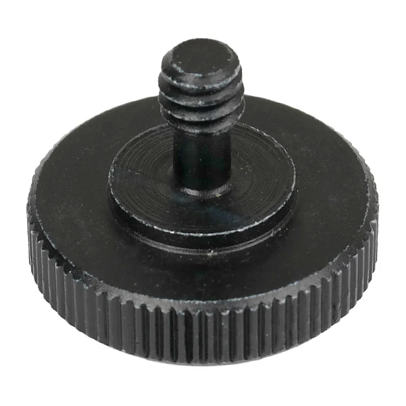 Caruba Vis adaptateur 1/4"M - 1/4"F avec poignée en métal - noir