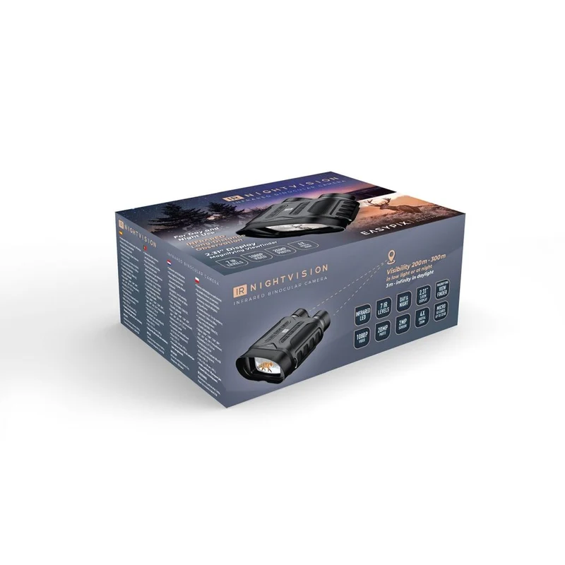 Easypix Lunettes de vision nocturne infrarouge + appareil photo