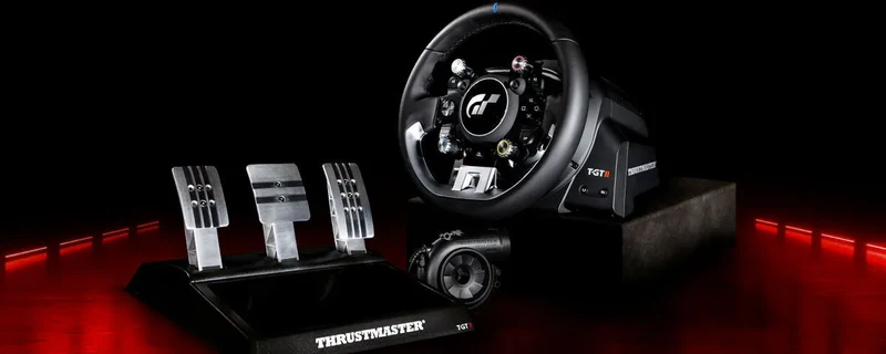 Thrustmaster T-GT II Pédalier + Volant + Base