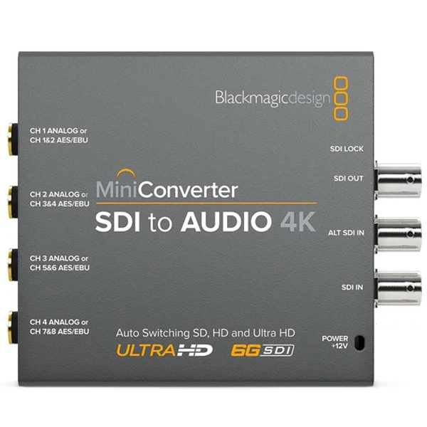 Blackmagic Mini Convertisseur - SDI to Audio 4K