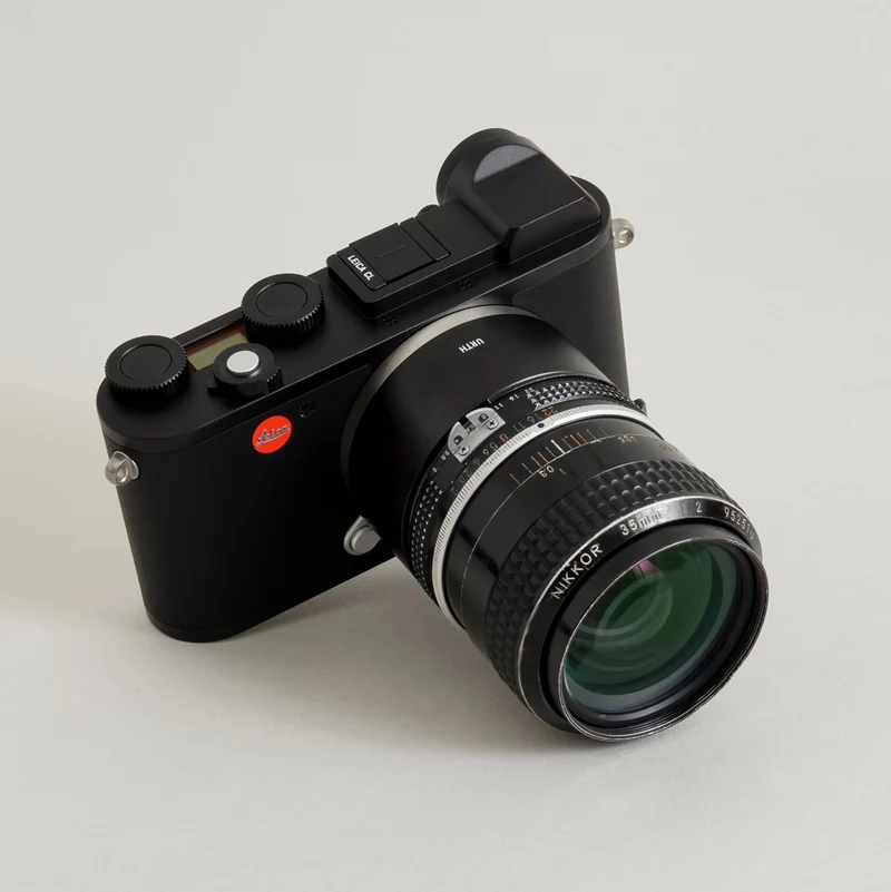 Urth Adaptateur de monture d'objectif : Compatible avec l'objectif Nikon F et le boîtier d'appareil photo Leica L