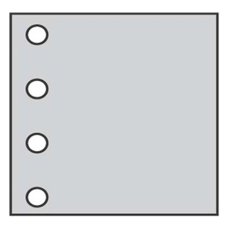 Single Feuilles glassine 30x32