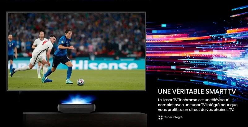 Hisense 100L9HD + Écran