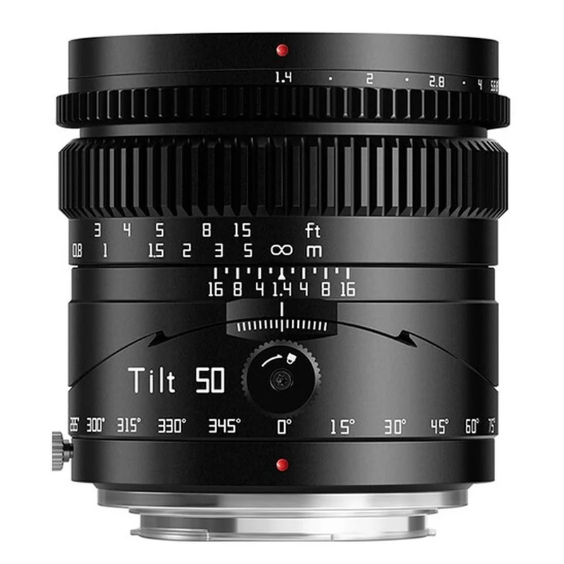 TTartisan Tilt 50mm f/1.4 pour monture MFT noir