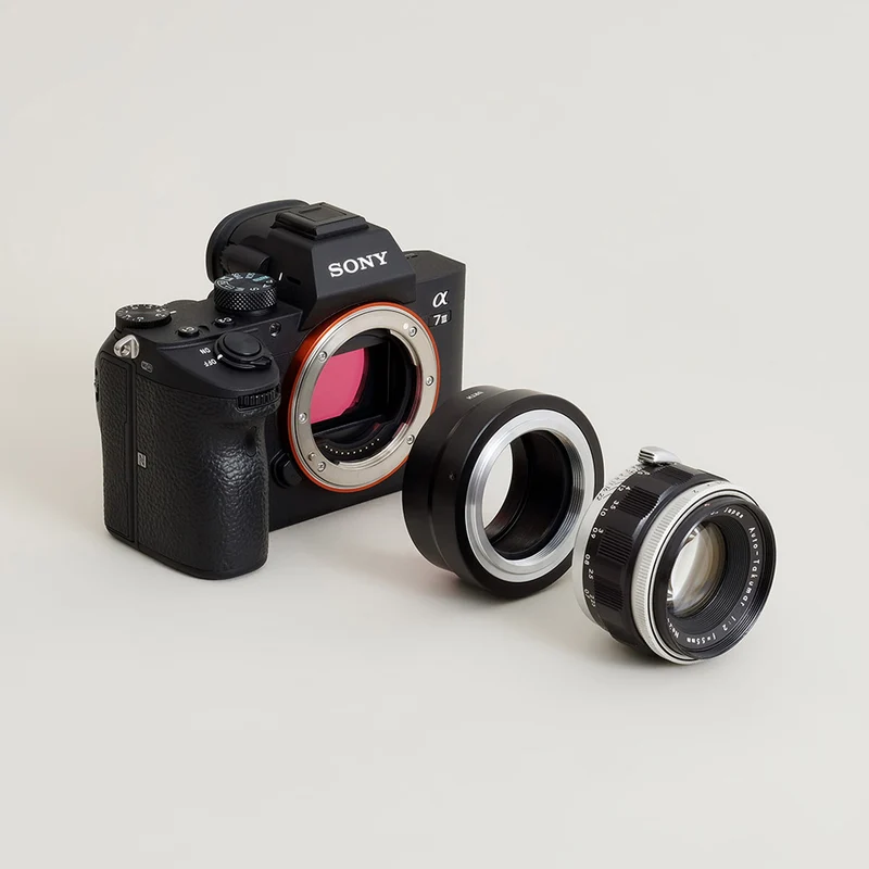 Urth Adaptateur de monture d'objectif : Compatible avec l'objectif M42 et le boîtier de l'appareil photo Sony E