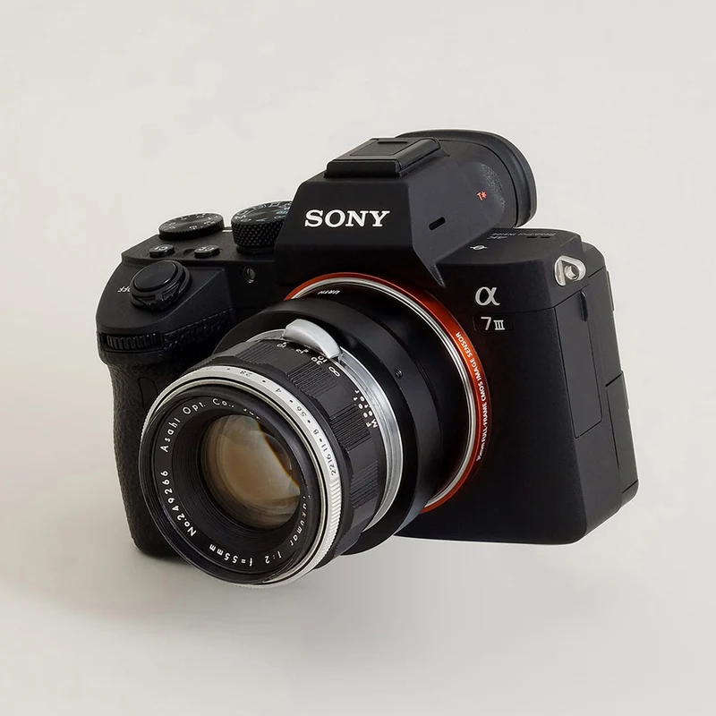 Urth Adaptateur de monture d'objectif : Compatible avec l'objectif M42 et le boîtier de l'appareil photo Sony E