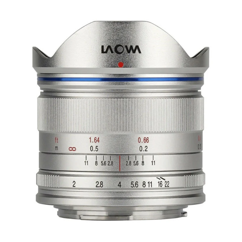 Laowa 7.5mm F2 Micro 4/3 Argent Léger