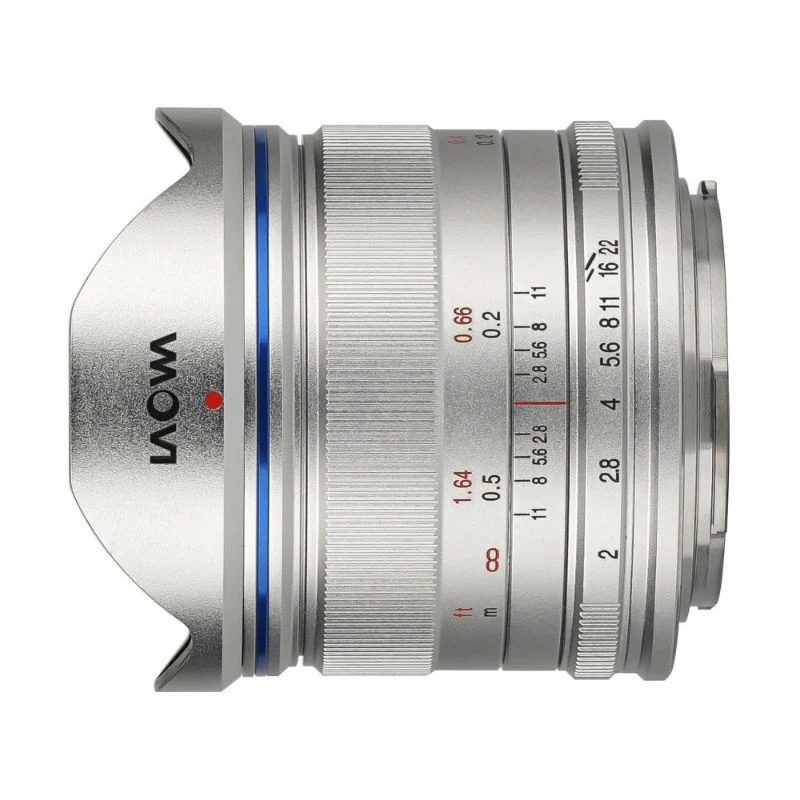 Laowa 7.5mm F2 Micro 4/3 Argent Léger