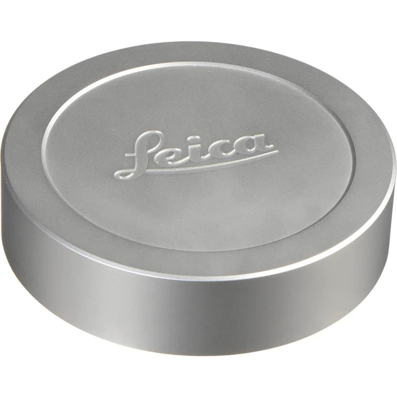 Leica 14053 Bouchon D'Objectif Pour Noctilux-M 50mm f/0.95 Asph. Argent Anodisé