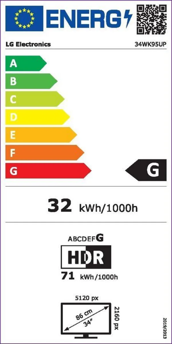LG Electronics 34WK95UP-W