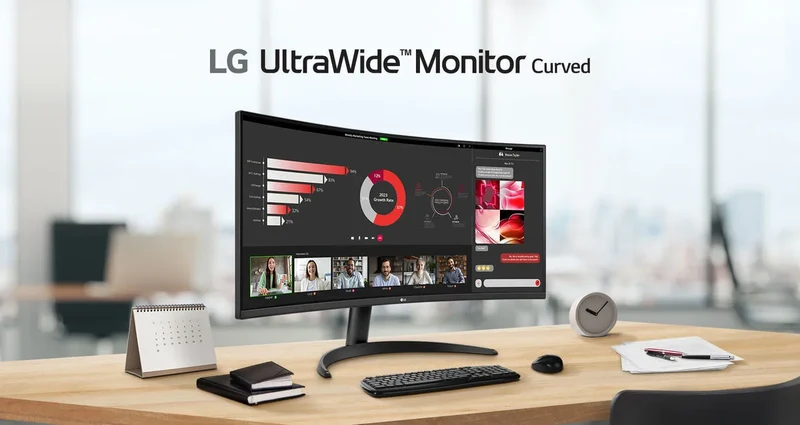 LG Electronics 34WR50QC-B