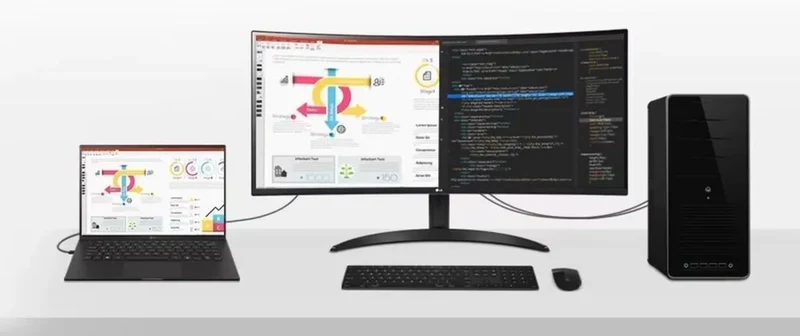 LG Electronics 34WR50QC-B