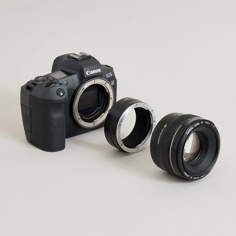 Urth Adaptateur de monture d'objectif : Compatible avec les objectifs Canon (EF / EF S) et les boîtiers d'appareils photo Canon RF
