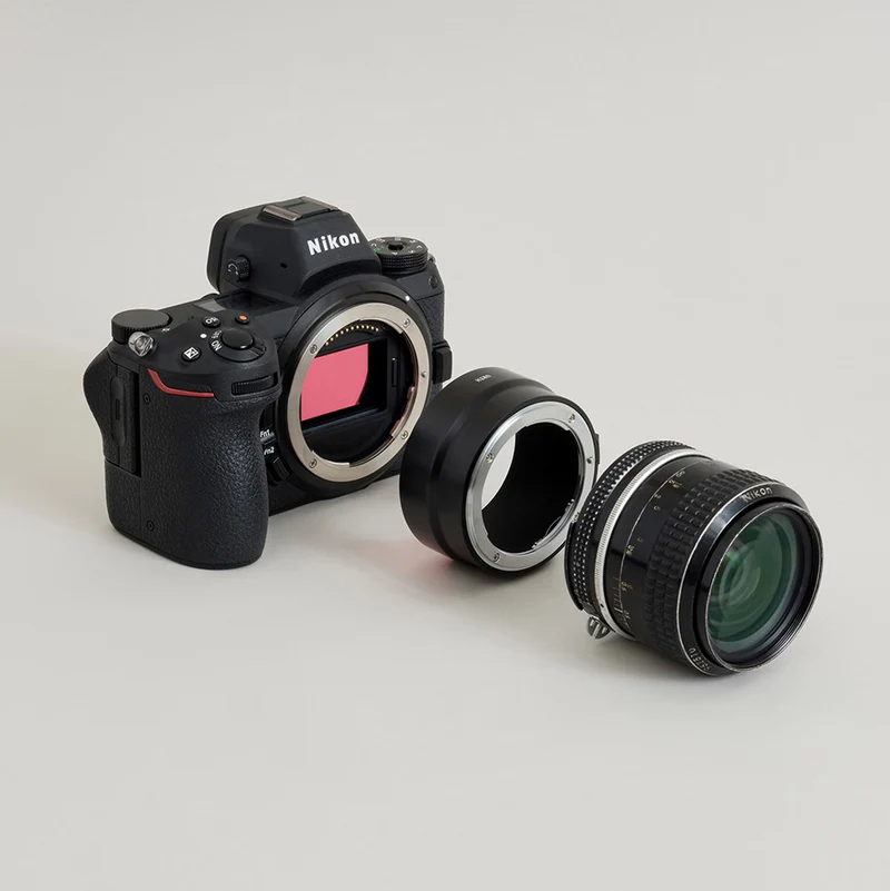 Urth Adaptateur de monture d'objectif : Compatible avec l'objectif Nikon F et le boîtier de l'appareil photo Nikon Z