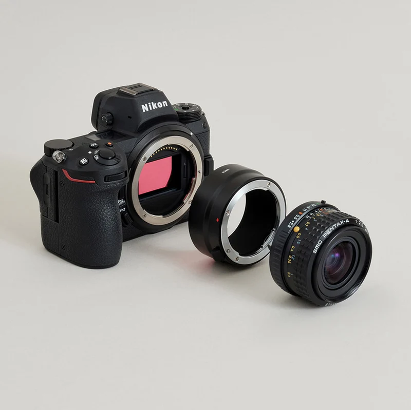 Urth Adaptateur de monture d'objectif : Compatible avec l'objectif Pentax K et le boîtier de l'appareil photo Nikon Z