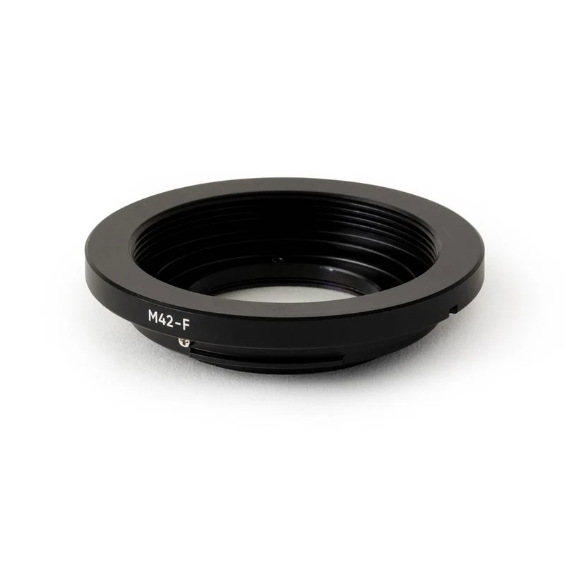 Urth Adaptateur de monture d'objectif : Compatible avec l'objectif M42 sur le boîtier de l'appareil photo Nikon F (avec verre optique)