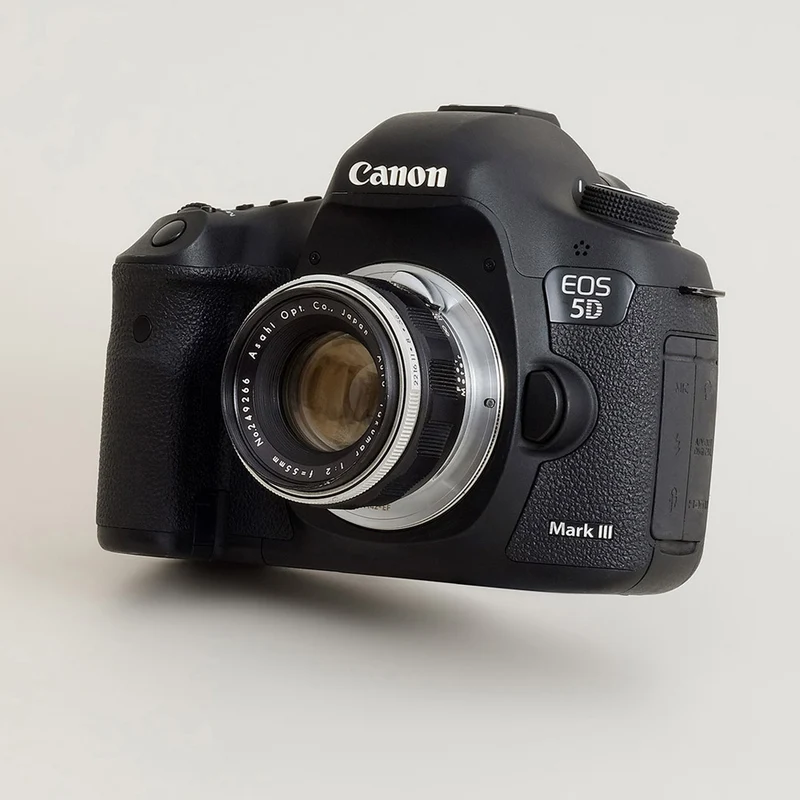 Urth Adaptateur de monture d'objectif : Compatible avec l'objectif M42 sur le boîtier de l'appareil photo Canon (EF / EF S)