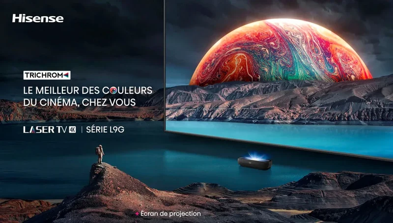 Hisense 120L9HA + Écran