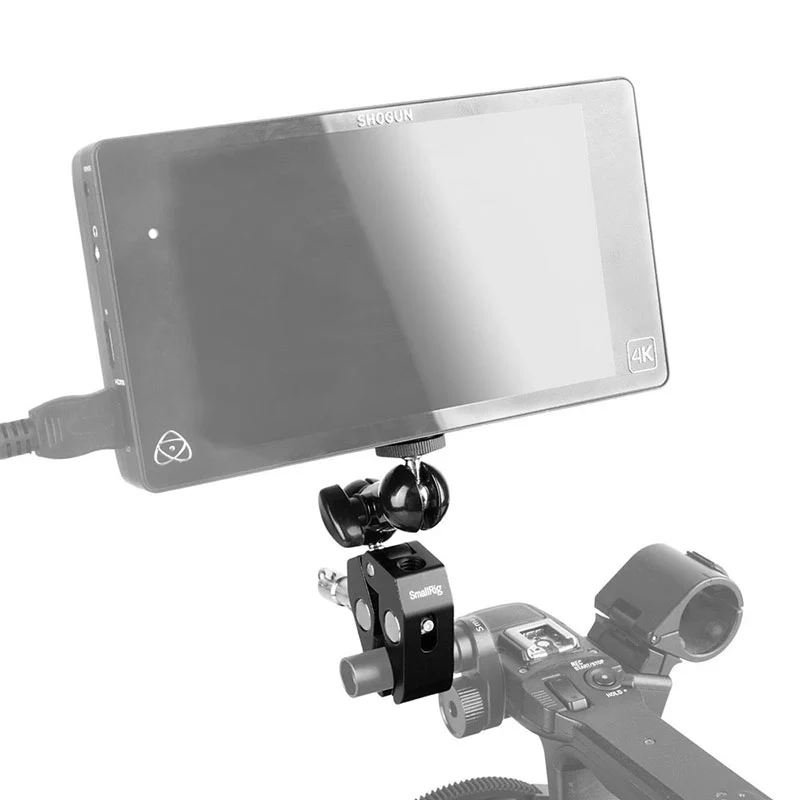 SmallRig 1138 Cool-Ballhead-V4 Double Rotule Multifonction + Pince + Vis 1/4"