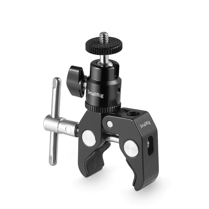 SmallRig 1124 Pince Monture V1 avec Rotule Ball Monture et CoolClamp