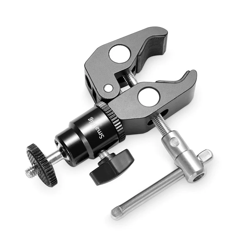 SmallRig 1124 Pince Monture V1 avec Rotule Ball Monture et CoolClamp