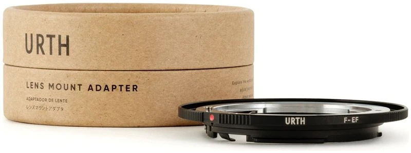 Urth Adaptateur de monture d'objectif : Compatible avec l'objectif Nikon F et le boîtier de l'appareil photo Canon (EF / EF-S)
