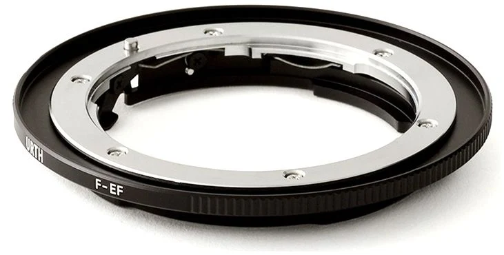 Urth Adaptateur de monture d'objectif : Compatible avec l'objectif Nikon F et le boîtier de l'appareil photo Canon (EF / EF-S)