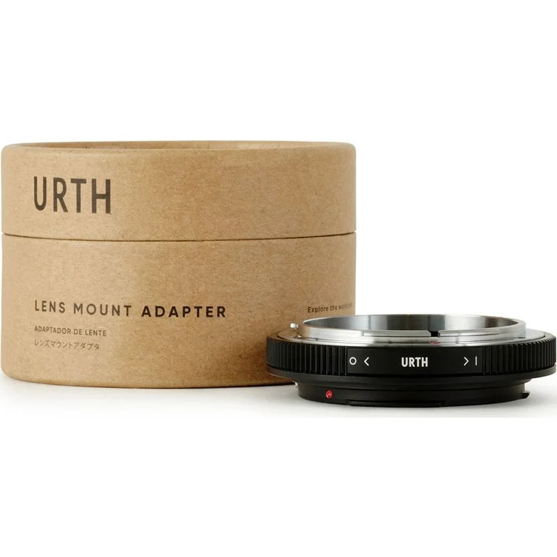 Urth Adaptateur de monture d'objectif : compatible avec les objectifs Canon FD et les boîtiers d'appareil photo Canon (EF/EF S) (avec verre optique)