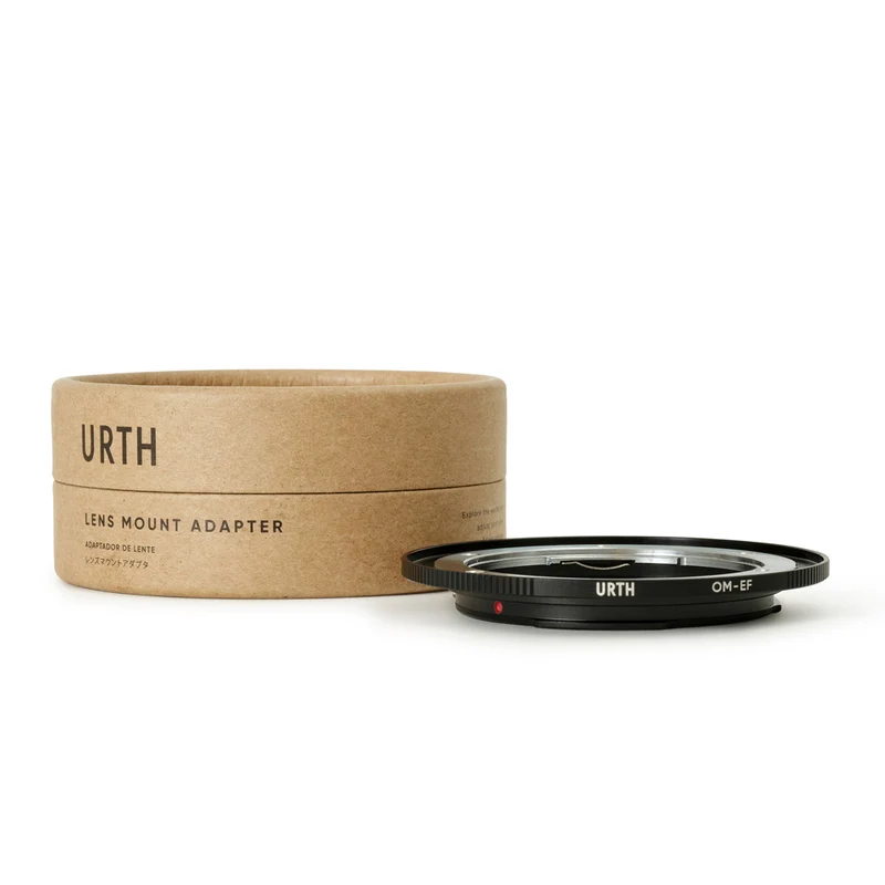 Urth Adaptateur de monture d'objectif : Compatible avec l'objectif Olympus OM et le boîtier de l'appareil photo Canon (EF / EF S)