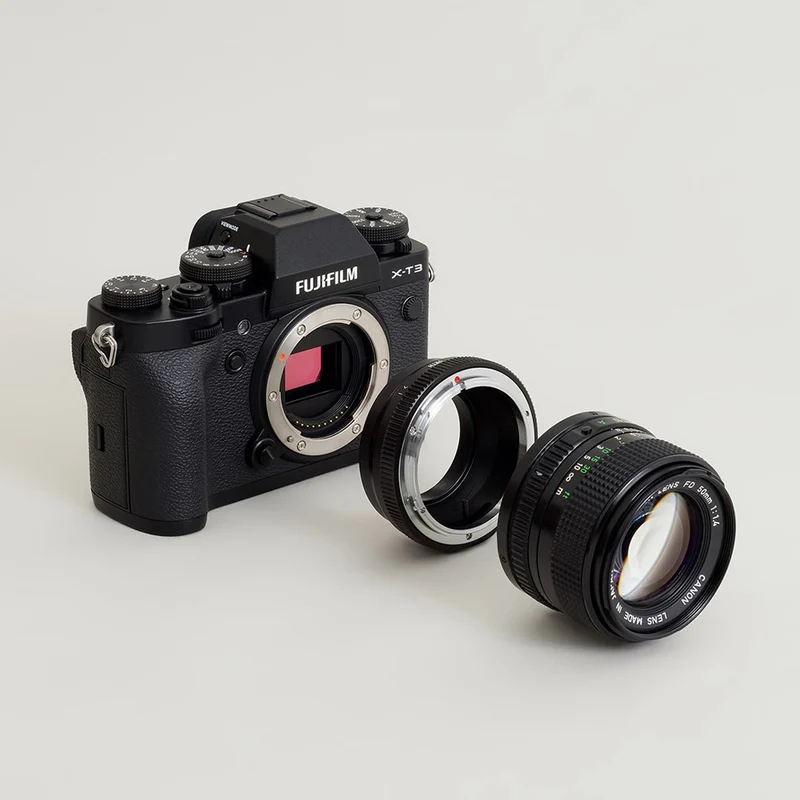Urth Adaptateur de monture d'objectif : Compatible avec l'objectif Canon FD et le boîtier de l'appareil photo Fujifilm X