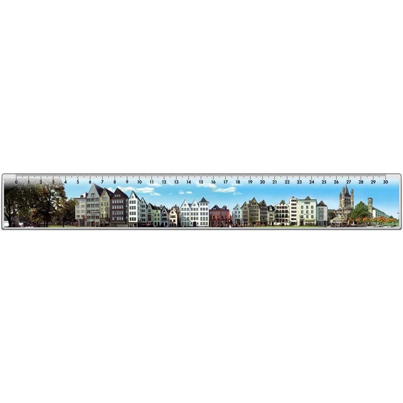 Règle de panorama Panorama de Cologne Altstadt