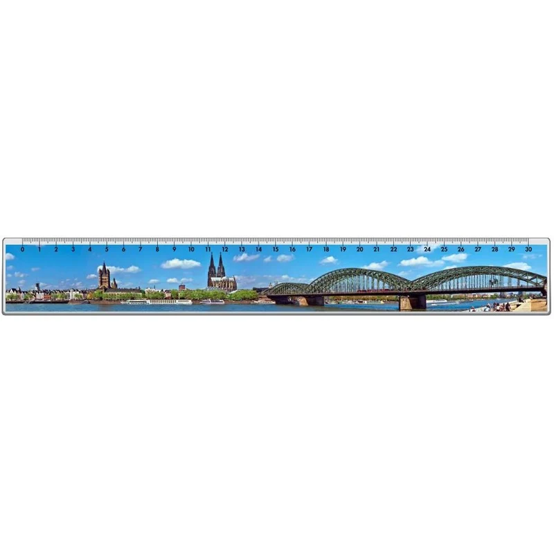 Règle panoramique Panorama du jour de Cologne