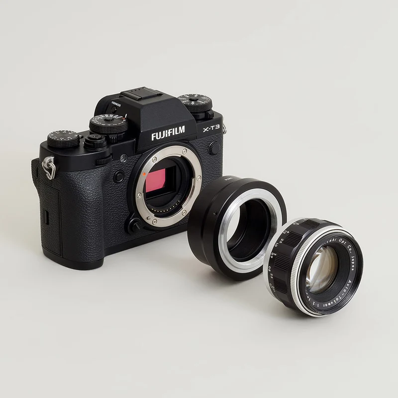 Urth Adaptateur de monture d'objectif : Compatible avec l'objectif M42 et le boîtier de l'appareil photo Fujifilm X