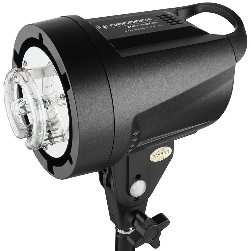 Bresser BRT-200B Kit 2 Flashs De Studio 200W