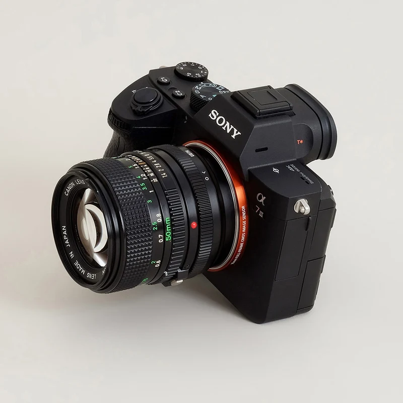 Urth Adaptateur de monture d'objectif : Compatible avec l'objectif Canon FD et le boîtier de l'appareil photo Sony E