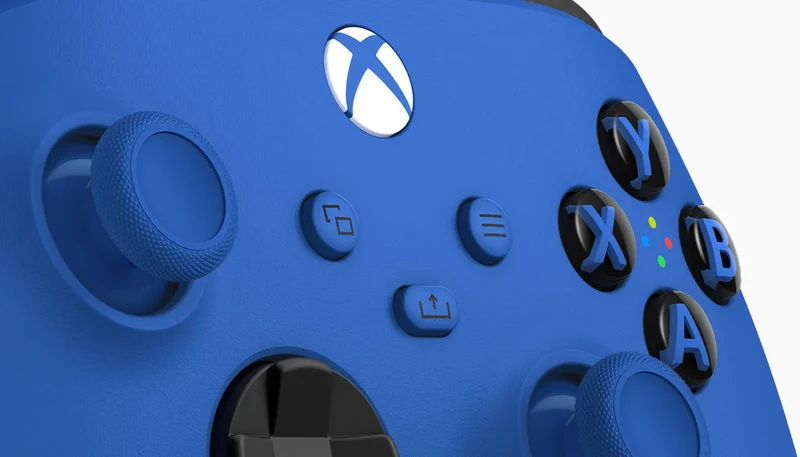 Microsoft Xbox Controller Bleu