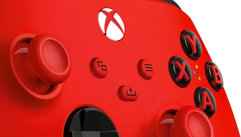 Microsoft Xbox Controller Rouge