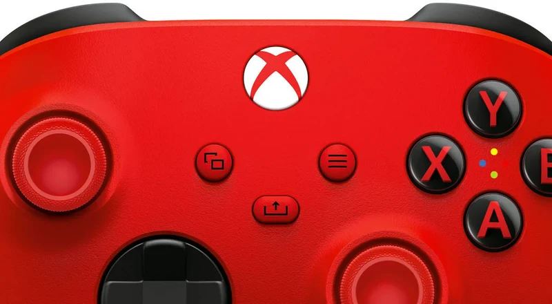 Microsoft Xbox Controller Rouge