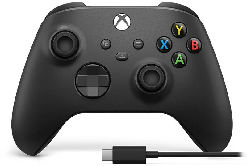 Microsoft Xbox Controller avec câble