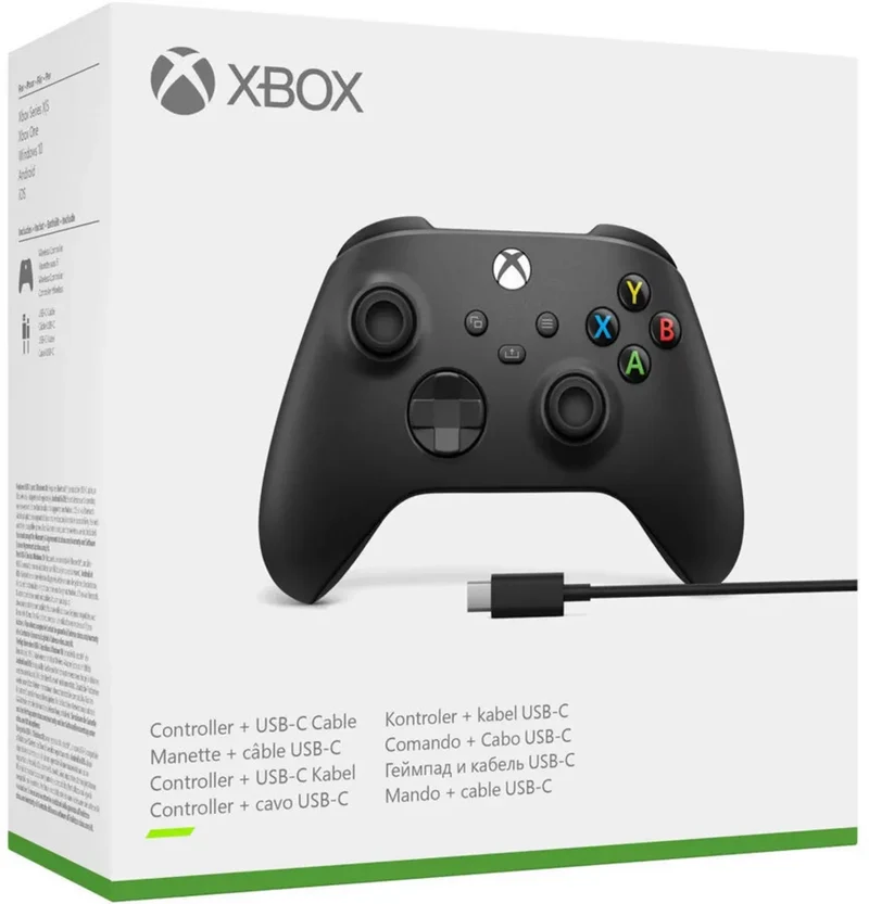 Microsoft Xbox Controller avec câble