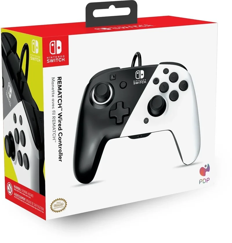 PDP Rematch Noir et Blanc