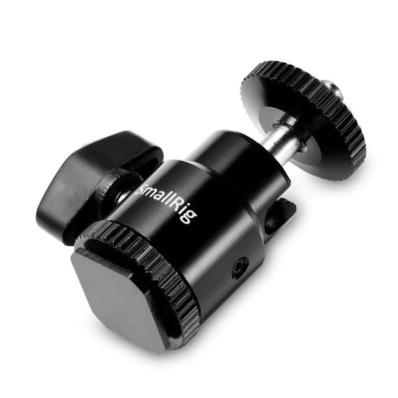 SmallRig 761 New 1/4" Appareil Photo Griffe Porte-Flash Monture avec Additional 1/4" Vis