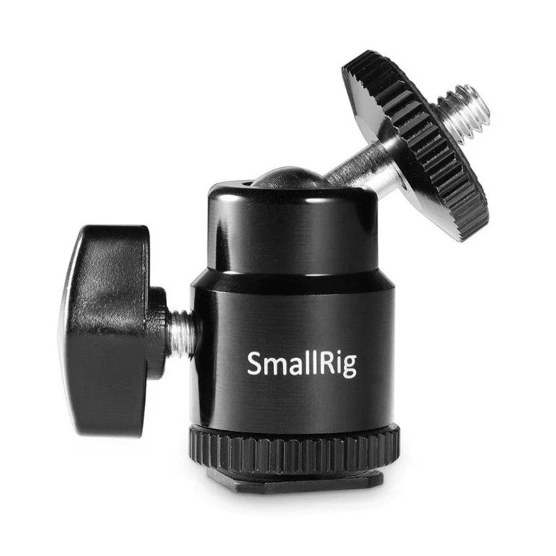 SmallRig 761 New 1/4" Appareil Photo Griffe Porte-Flash Monture avec Additional 1/4" Vis